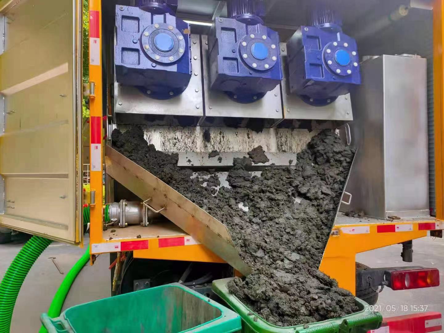 滑县化粪池清掏城市维护站-泥浆净化干湿分离处理